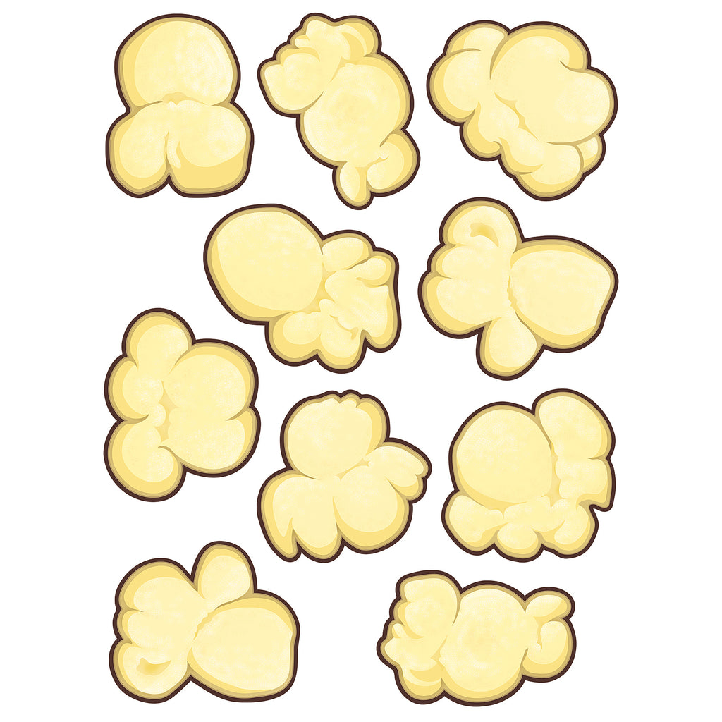 Popcorn Border Writing Paper