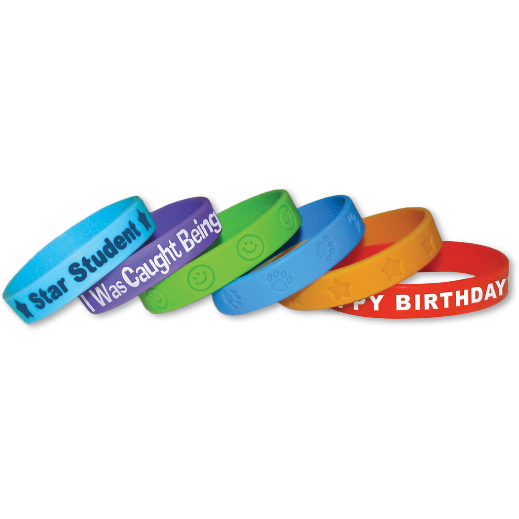 Teacher Created Resources Assorted Wristbands Pack (24 bands)