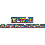 Teacher Created Resources Superhero Straight Border Trim