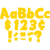 Teacher Created Resources Yellow Gold Funtastic 4" Letters Combo Pack