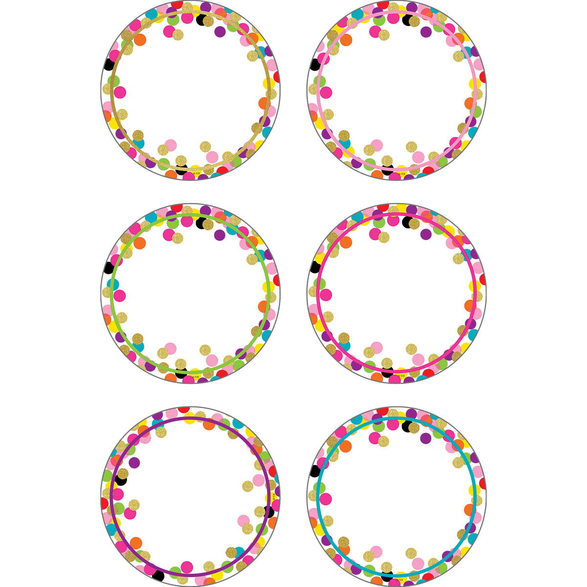 Teacher Created Resources Confetti Accents