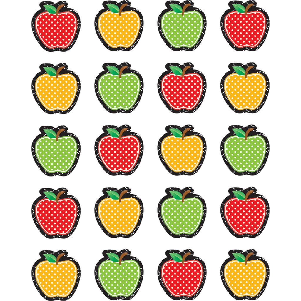 Teacher Created Resources Dotty Apples Stickers
