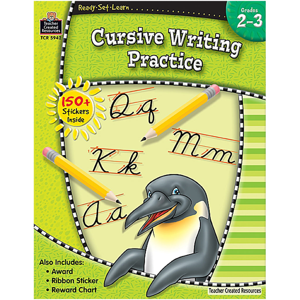 Teacher Created Resources Ready-Set-Learn: Cursive Writing Practice Grade 2-3