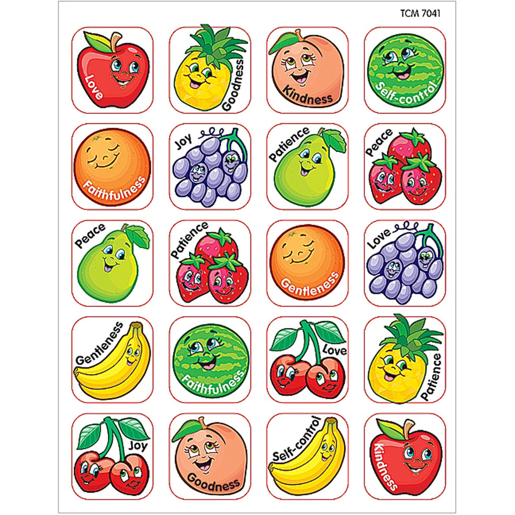 Teacher Created Resources Fruit of the Spirit Stickers
