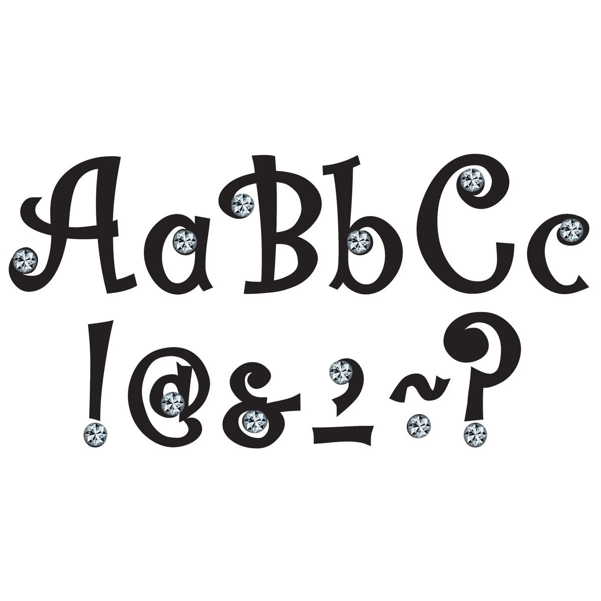 Teacher Created Resources 7" Bling Letters with Jewels