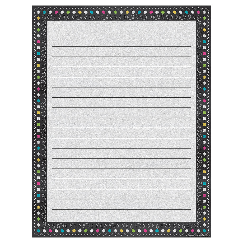 Teacher Created Resources Chalkboard Brights Lined Chart