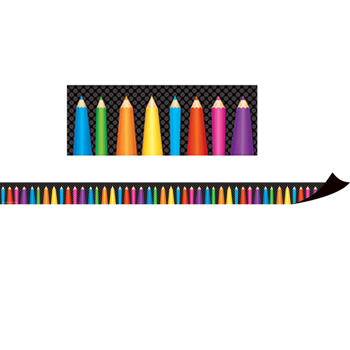 Teacher Created Resources Colored Pencils Magnetic Borders
