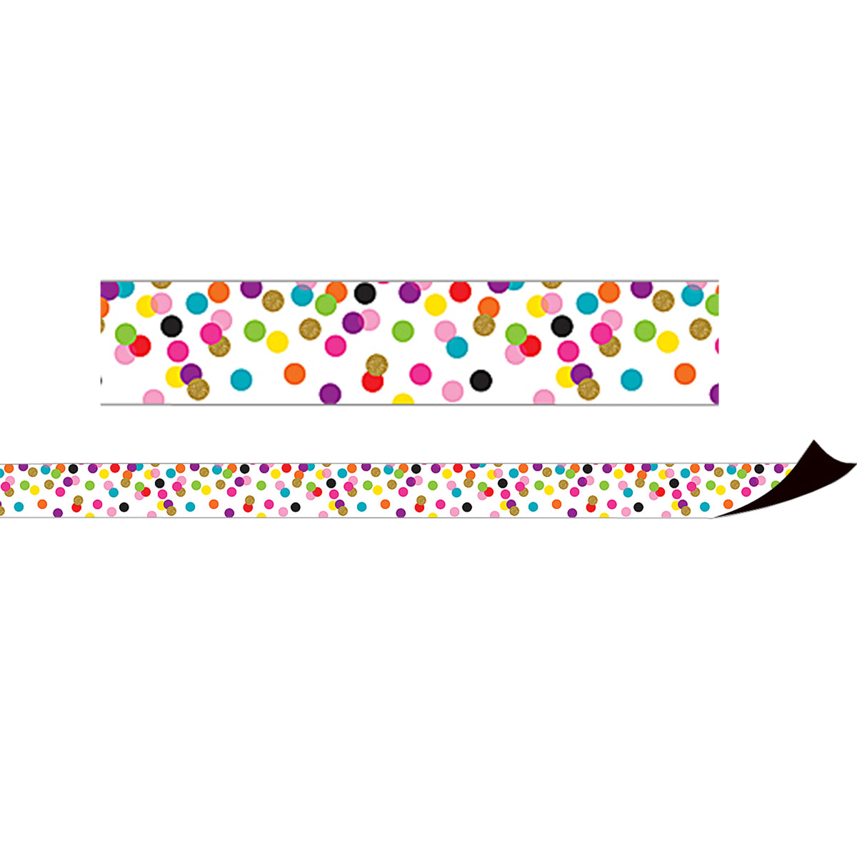 Teacher Created Resources Confetti Magnetic Border