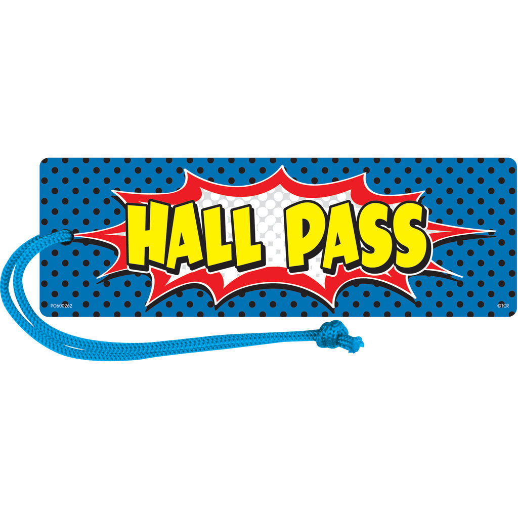 Teacher Created Resources Superhero Magnetic Hall Pass (discontinued)