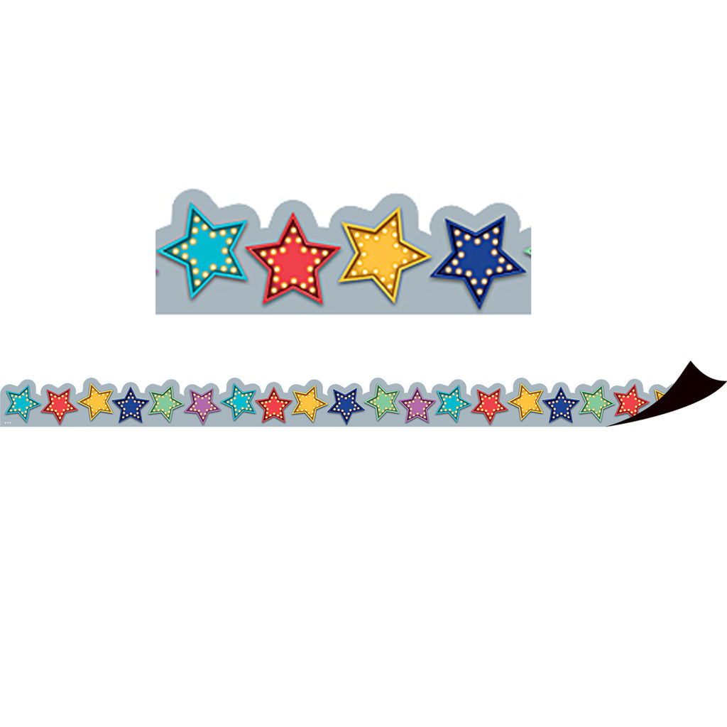 Teacher Created Resources Marquee Stars Magnetic Borders