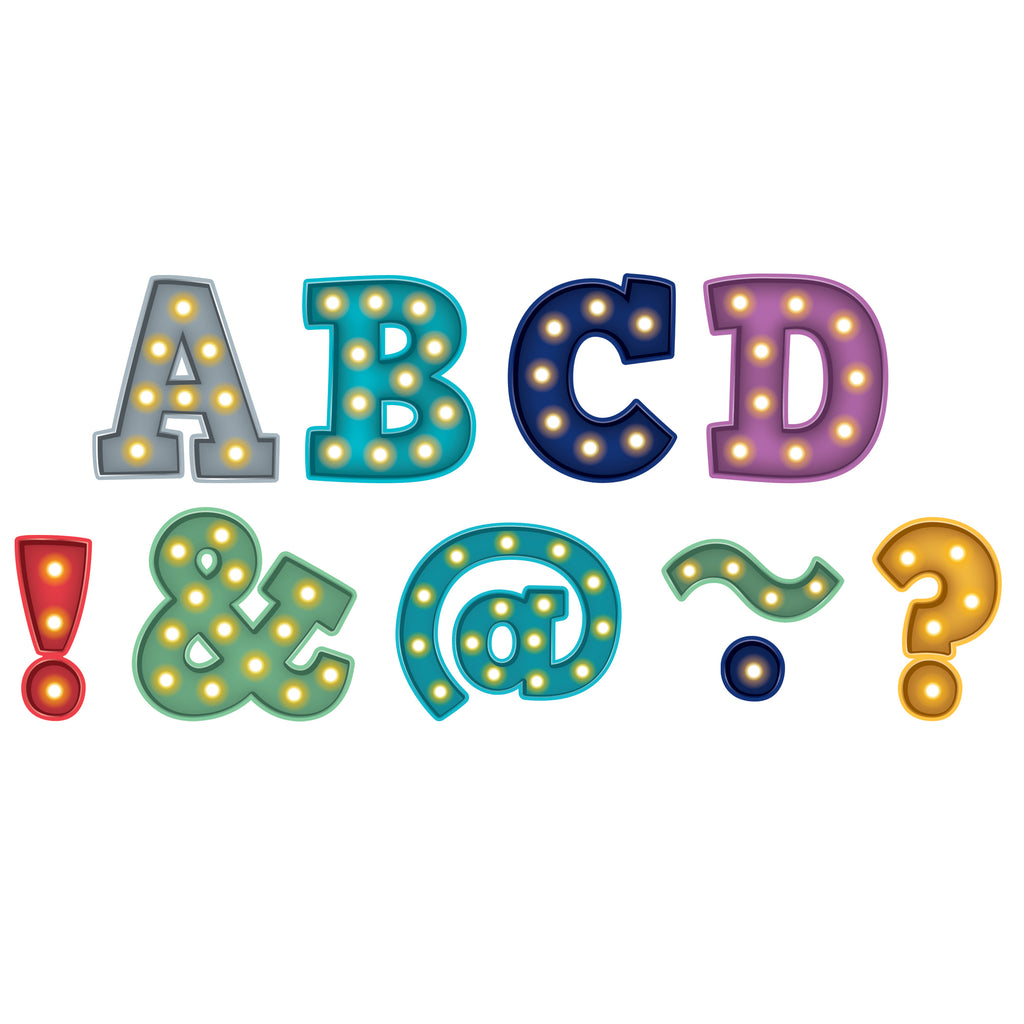 Teacher Created Resources Marquee Bold Block 2" Magnetic Letters