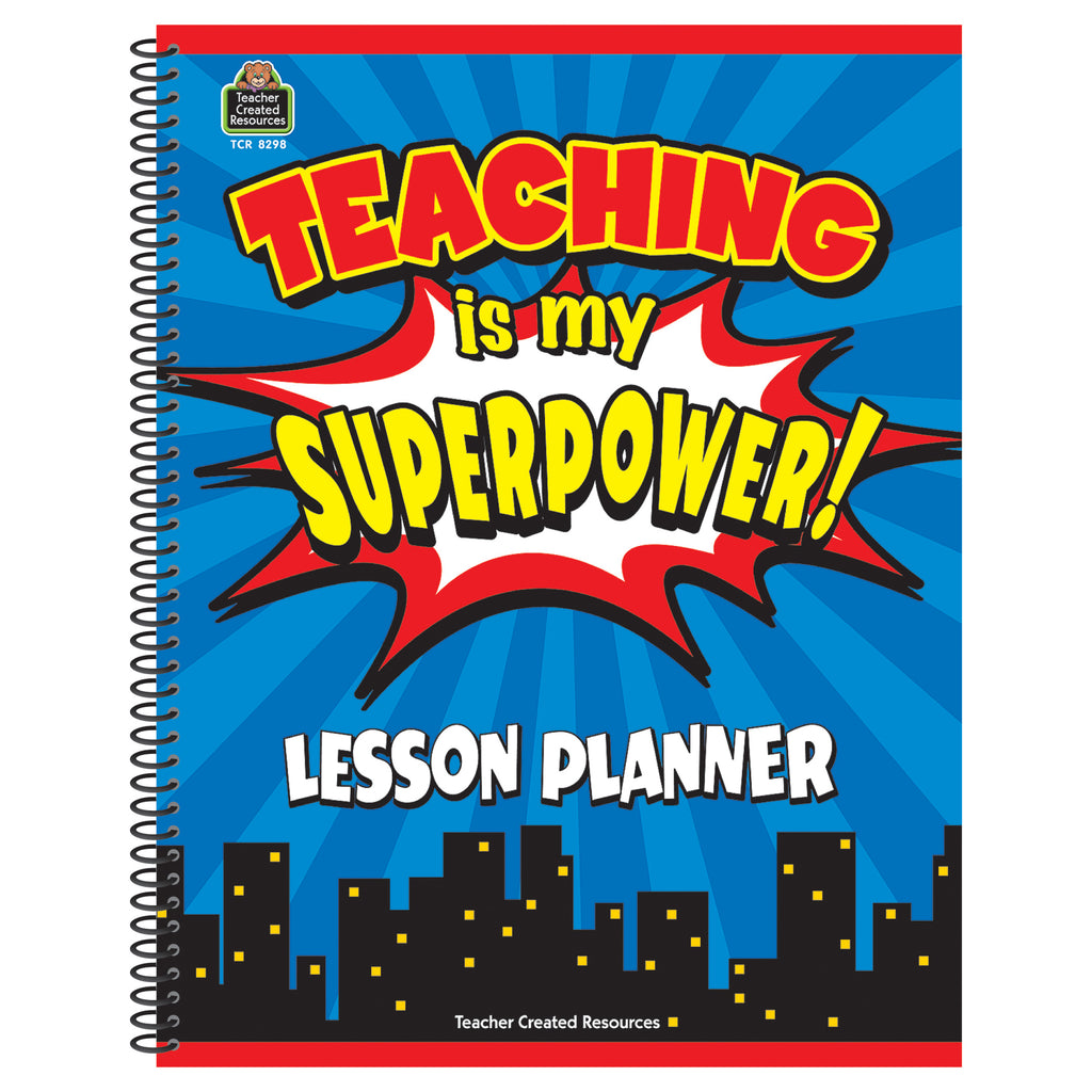 Teacher Created Resources Teaching Is My Superpower Lesson Planner (discontinued)