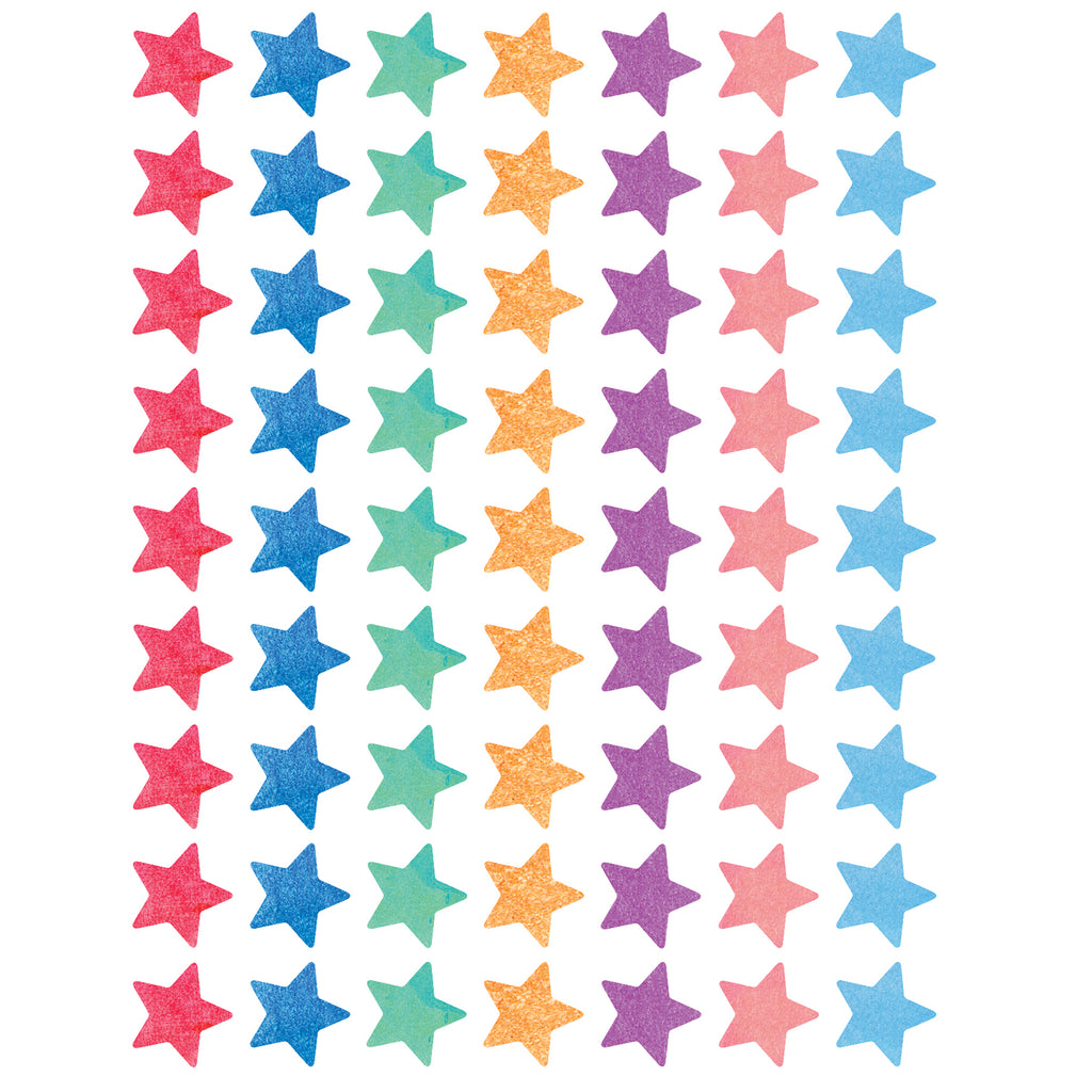 Teacher Created Resources Watercolor Stars Mini Stickers