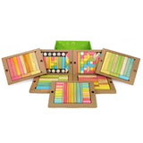 Tegu 240-Piece Classroom Kit, Tegu Tints