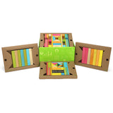 Tegu 90-Piece Classroom Kit, Tegu Tints