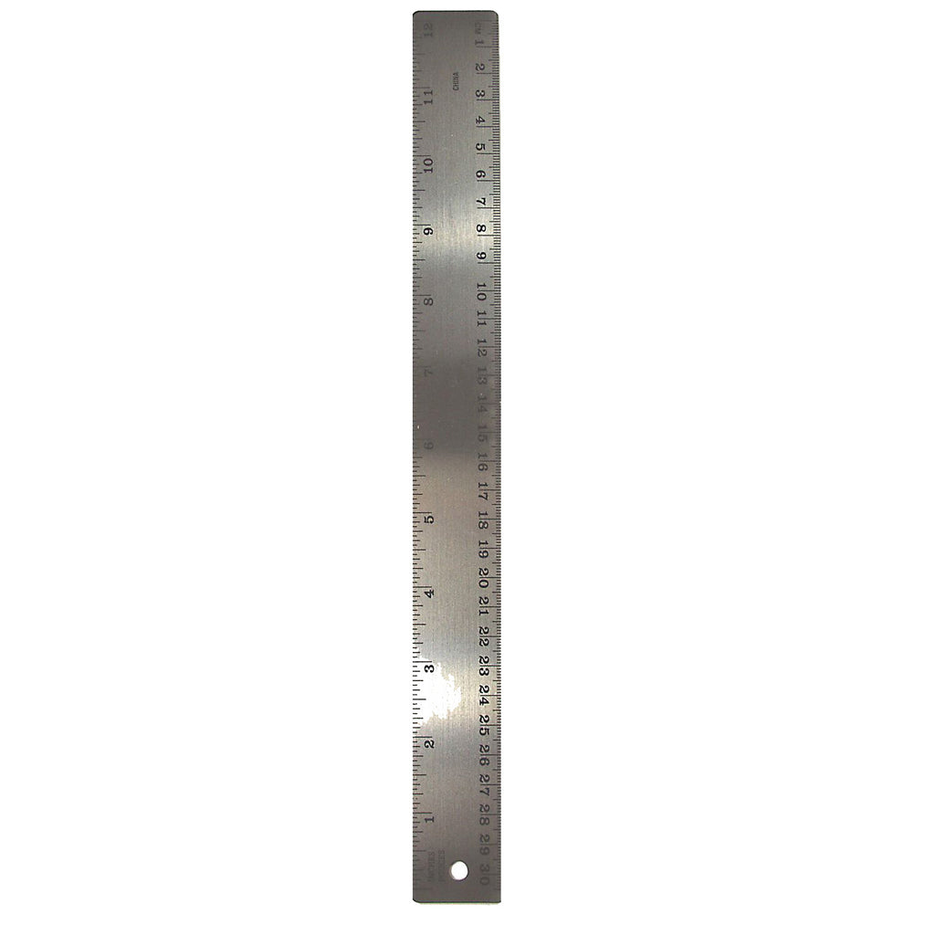 The Pencil Grip Stainless Steel 12In Ruler