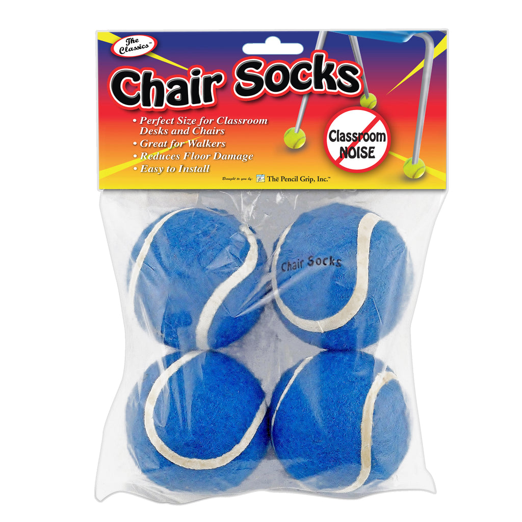 The Pencil Grip Blue Chair Socks, Class Set