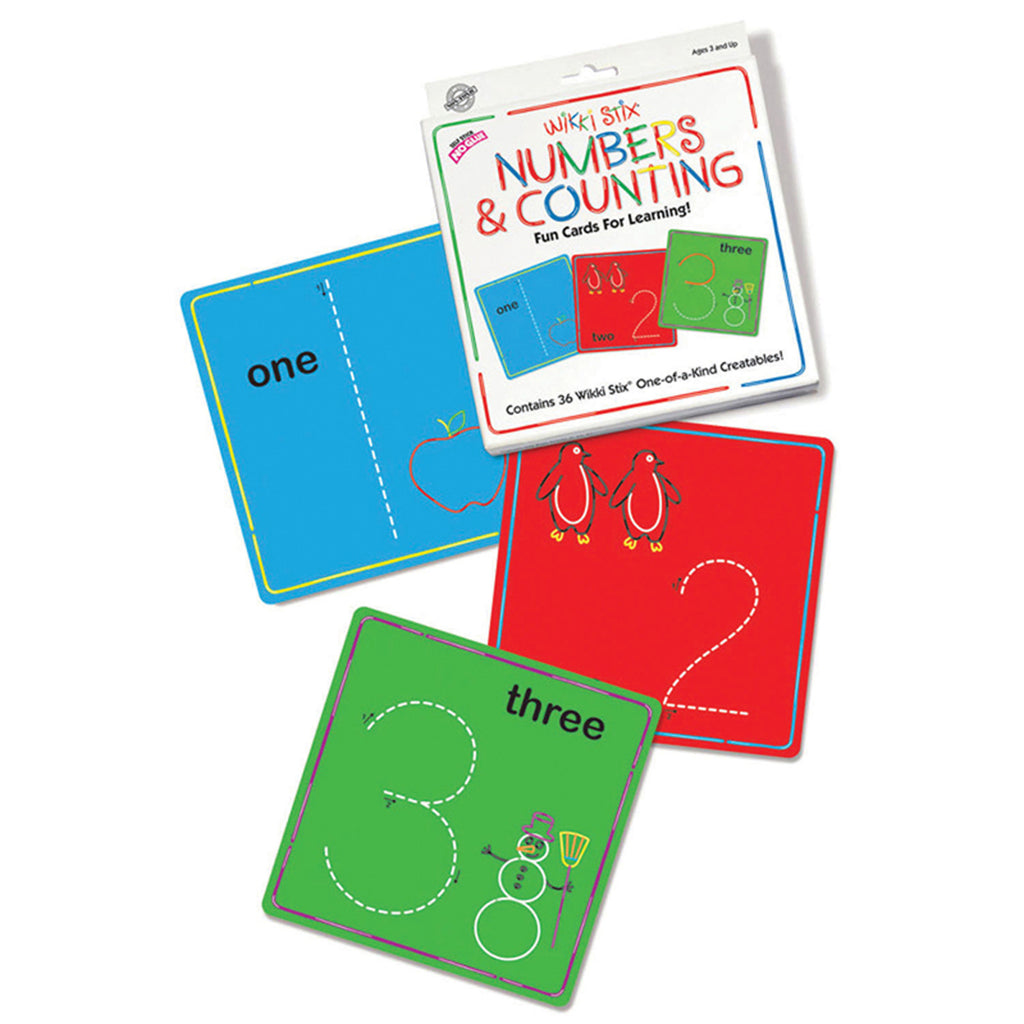 Wikki Stix® Numbers & Counting Cards
