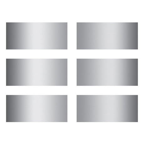 Rectangles Scratch Off Stickers