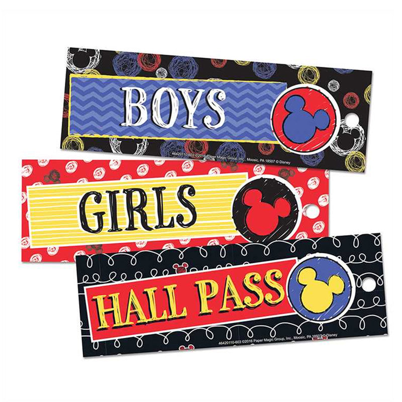 Mickey® Color Pop! Hall Passes