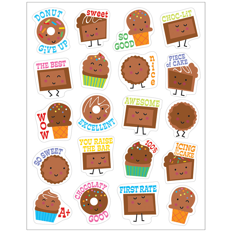 Chocolate Stickers - Scented