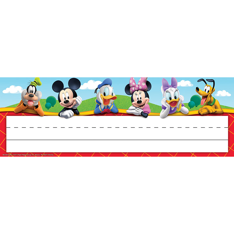 Mickey Mouse Clubhouse® Self-Adhesive Name Plates
