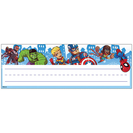 Marvel™ Super Hero Adventure Self-Adhesive Name Plates