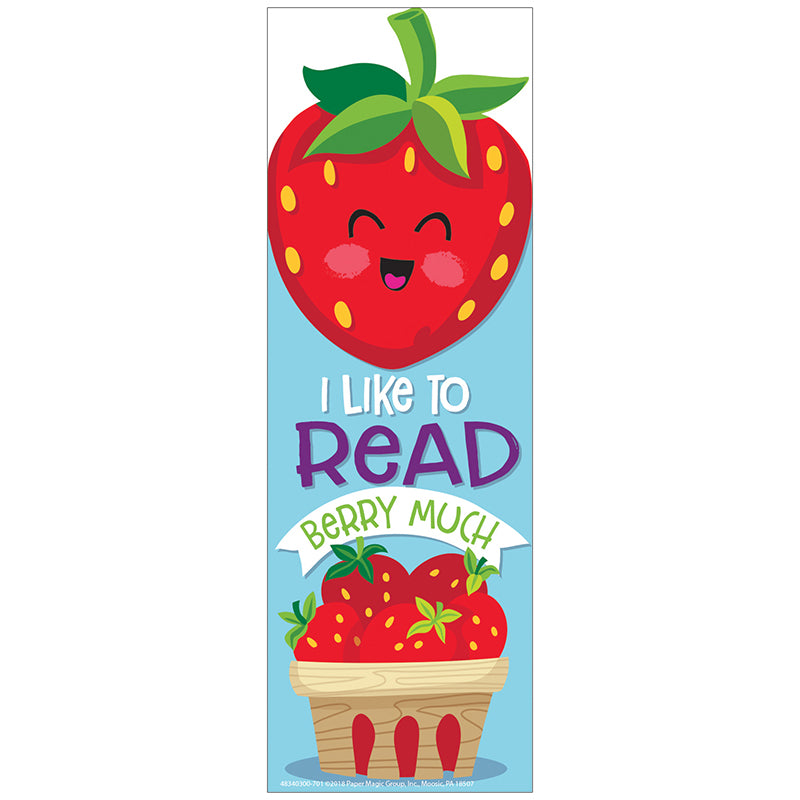 Strawberry Scented Bookmarks 