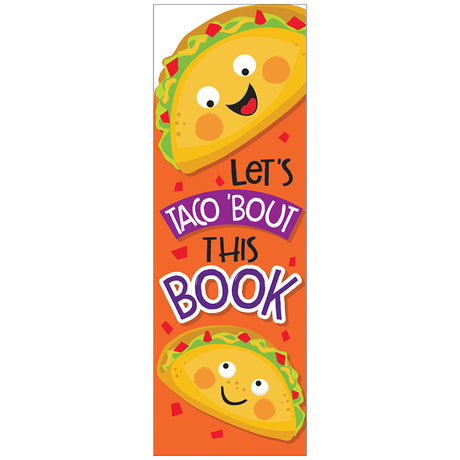Taco Scented Bookmarks 