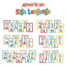Dr. Seuss™ Sign Language Alphabet Mini Bulletin Board Set
