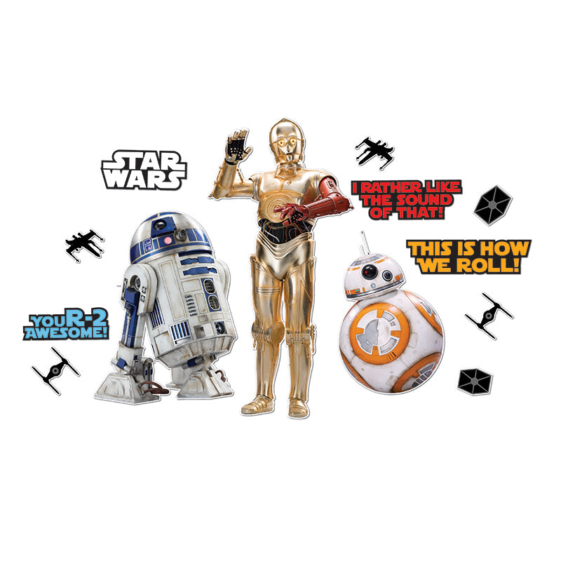 Star Wars™ Droids Bulletin Board Set