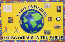 Early Explorers! Finding Our Way in the World! - Columbus Day Bulletin Board