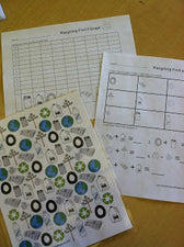 Recycling Find & Tally Graphing Activity