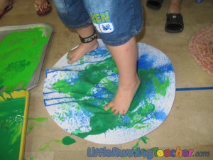 Sensory Earth Day Craftivity