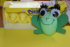 Easter Egg Frog Craft for Leap Day!