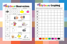 Easter Math - Jelly Bean Observations and Graphing