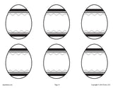 Printable Easter Matching Game & Activity Numbers 1-10!