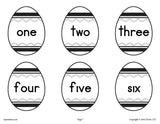 Printable Easter Matching Game & Activity Numbers 1-10!