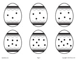 Printable Easter Matching Game & Activity Numbers 1-10!