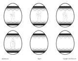 Printable Easter Matching Game & Activity Numbers 1-10!