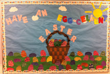 Have An Egg-cellent Easter Bulletin Board Idea