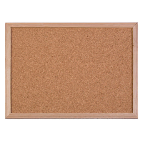 Wood Framed Cork Board, 18" x 24" 