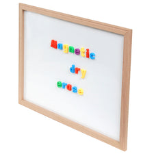 Wood Framed White Dry Erase Board, 36" x 48" 