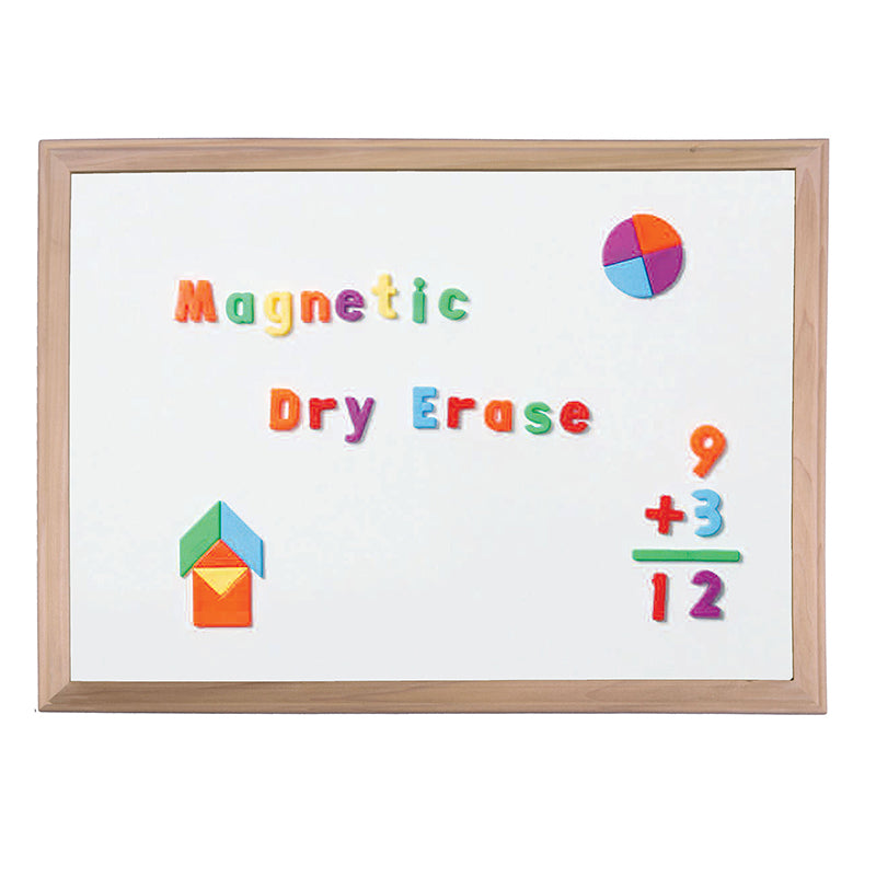 Wood Framed Magnetic Dry Erase Board, 18" x 24" 