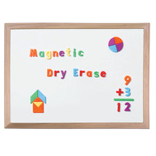 Wood Framed Magnetic Dry Erase Board, 24" x 36" 