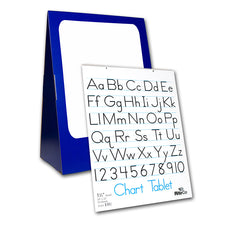 Deluxe Spiral-Bound Flip Chart Stand with Dry Erase and Tablet Set