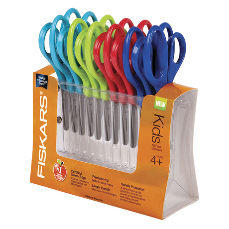 Scissors Kids Classpack 12/Pk 5Inch Pointed Ambidextrous