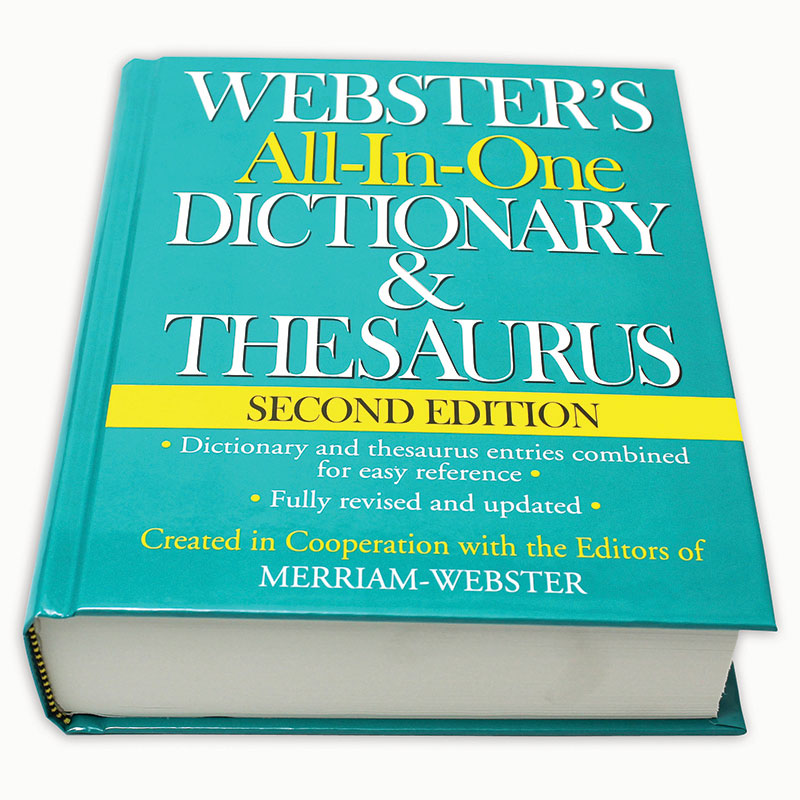 Websters All In One Dictionary & Thesaurus Second Edition