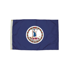Durawavez Nylon Virginia State Flag, 3' x 5'
