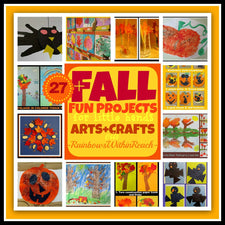 27+ Fall Arts & Crafts Projects for Little Hands!